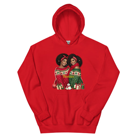 BESTIES CHRISTMAS HOODIE