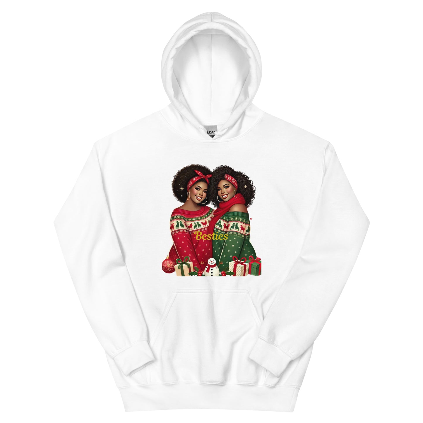 BESTIES CHRISTMAS HOODIE