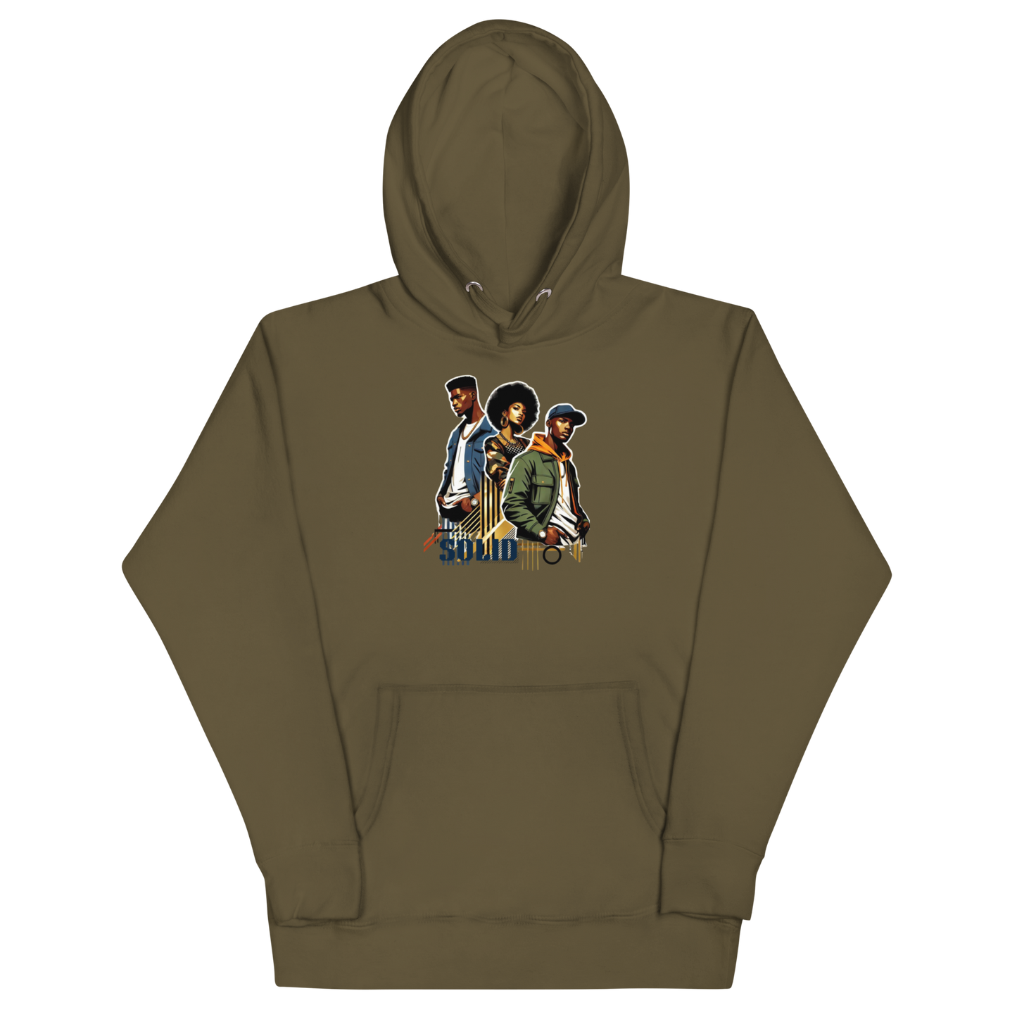 Solid Hoodie